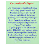 Customizable Flyers
