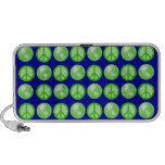 Customizable Green World Peace Speakers