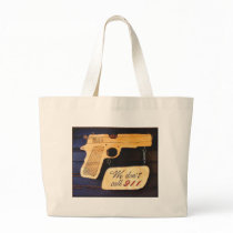 Customizable Gun Humour Bags