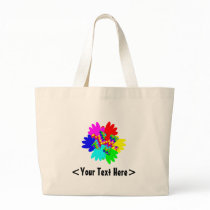 Customizable Hands And Puzzling Puzzle Piece Canvas Bags