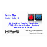 CUSTOMIZABLE Heating & Cooling BC Business Cards