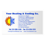 CUSTOMIZABLE Heating & Cooling Business Card