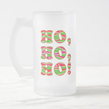Customizable HO HO HO CHRISTMAS MUGS