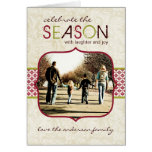 Customizable Holiday Photo Card
