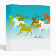 Customizable: Horses Binder