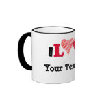 Customizable I Love Mug
