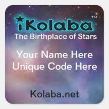 Customizable iKolaba Songwriter Sticker