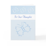 Customizable In Our Thoughts / Prayers Sympathy