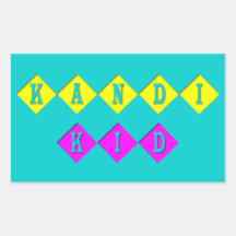 Customizable Kandi Kid Sticker