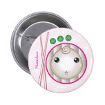 Customizable: Kawaii little dumpling Pinback Buttons