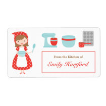 Customizable Kitchen Labels labels