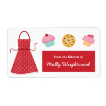 Customizable Kitchen Labels labels