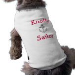 Customizable Knotty Sailor Dog T-shirt