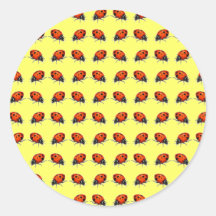 Customizable Ladybugs Sticker