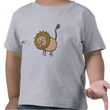 Customizable Lion Kid's Tees - Matching Shoes!