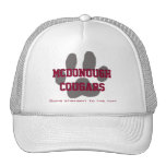 Customizable Mcdonough Cougar Team Hat