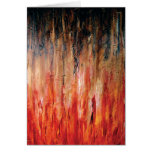 Customizable Modern Abstract Art Note Card