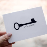Customizable Modern Moving Announcement Postcard