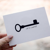 Customizable Modern Moving Announcement Postcard