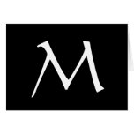 Customizable Monogram Notecards