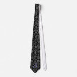customizable monogram patterned tie