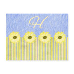 Customizable Monogrammed Spring Cards, Postage postcards