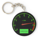 Customizable Name car revs keychains