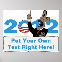 Customizable Obama 2012 Poster