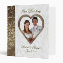 Customizable One Inch Photo Wedding Album binders
