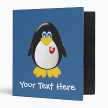 Customizable Penguin Binder