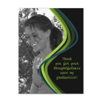 Customizable Photo - Graduation Thank You Card Post Cards