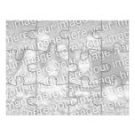 Customizable Photo "Mock" Puzzle Card-12 pieces Personalized Announcement