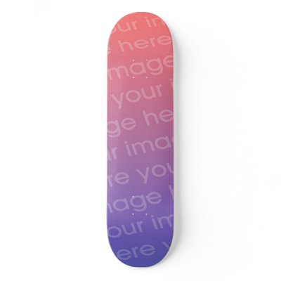 Customizable Photo Mural Skateboard Left Side by coolboards