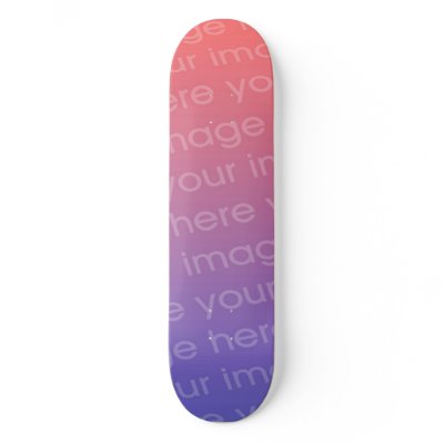 Customizable Photo Mural Skateboard Right Side by coolboards