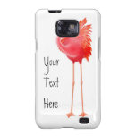 Customizable Pink Flamingo Samsung Galaxy S Case