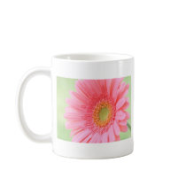 Customizable Pink Gerber Daisy Mug