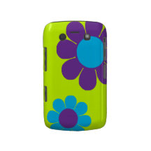 Customizable Pop Flower Power Blackberry Bold Covers