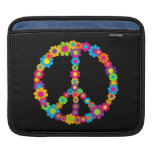 Customizable Pop Flower Power Peace iPad Sleeves
