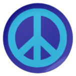 Customizable Pop Peace Dinner Plates