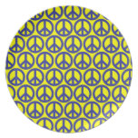 Customizable Pop Peace Dinner Plates