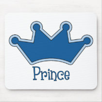 Customizable Prince - Crown Mouse Mats