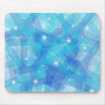 Customizable product with blue abstract background mouse pads