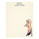 Customizable Rearing Norwegian Fjord Horse Custom Letterhead