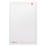 Customizable Red (Today's Best Award) Stationery Design
