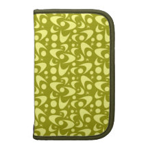 Customizable Retro Boomerangs Folio Planner
