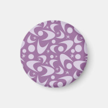 Customizable Retro Boomerangs Magnet