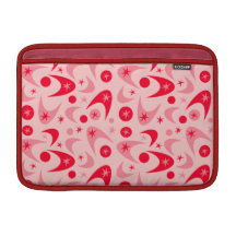 Customizable Retro Boomerangs & Starbursts Sleeves For MacBook Air