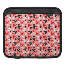 Customizable Retro Boomerangs & Starbursts Sleeves For iPads