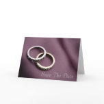 Customizable Save The Date Greeting Cards