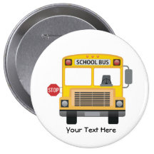 Customizable School Bus Pin